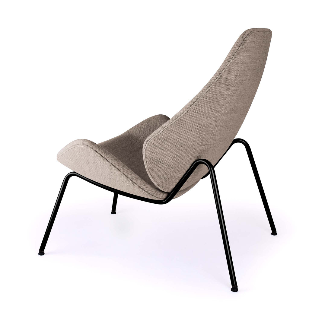 Kvadrat Fiord 262 / Sort pulverlak