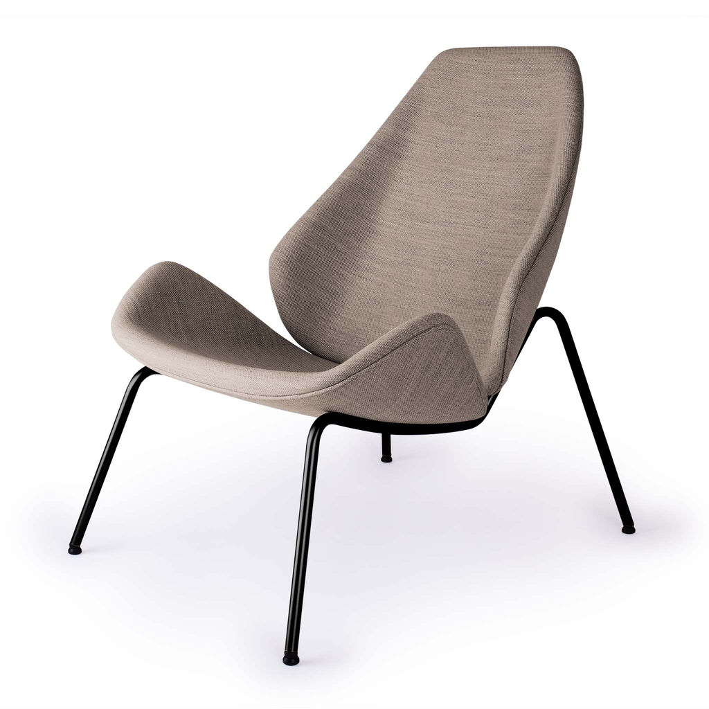 Kvadrat Fiord 262 / Sort pulverlak